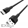 Кабель BOROFONE BX30 Silicone Charging Data Cable for USB-C 1м Black (BX30CB)