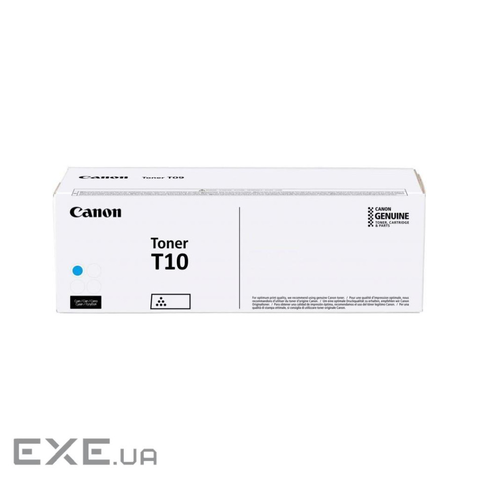Тонер-картридж Canon T10 High Capacity cyan (4565C001)