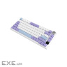 Клавіатура Ajazz AK820 Pro Gift Switch Purple RGB USB/Wireless/Bluetooth UA Purple (AK820PRO-G-PWB)
