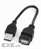 Дата кабель USB 2.0 AM/AF 0.15m Cablexpert (CCP-USB2-AMAF-0.15M)