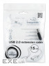 Дата кабель USB 2.0 AM/AF 0.15m Cablexpert (CCP-USB2-AMAF-0.15M)