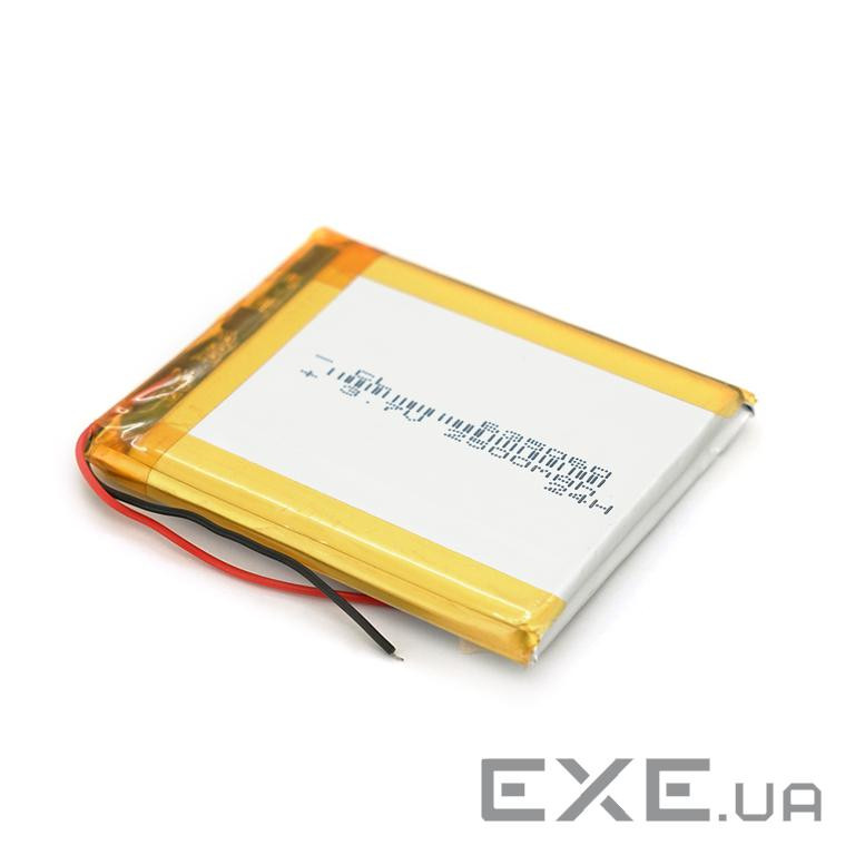 Літій-полімерний акумулятор 6*35*60mm (Li-ion 3.7В 2500мА&middot,год) (635060) ) (635060)