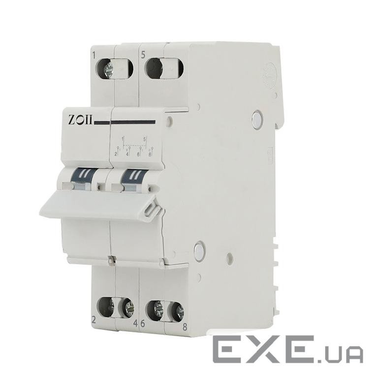 Автоматичний перемикач Voltronic SF219G-2P-63A із загальним виходом, 2-положення