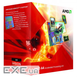Процесор AMD A4-3400 2.7GHz FM1 (AD3400OJHXBOX)