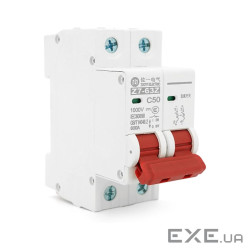 Автоматичний вимикач ZUOYI Z7-63Z 2P C50 DC500V