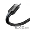 Дата кабель USB 2.0 AM to USB-C 0.5m 3A red-black Baseus (CATKLF-A91)