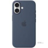 iPhone 16 Silicone Case with MagSafe - Denim,Model A3313 (MYY23ZM/A)