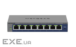 Комутатори NETGEAR GS108E 8xGE, WebSmart (GS108E-400EUS)