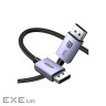 Кабель мультимедійний DisplayPort M to DisplayPort M 3.0m 16K DP118 black Ugreen (25862)