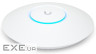 Ubiquiti U6+ access point. WiFi 6 model with throughput rate of 573.5 Mbps at 2.4 GHz and (U6-PLUS)