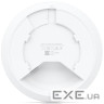 Ubiquiti U6+ access point. WiFi 6 model with throughput rate of 573.5 Mbps at 2.4 GHz and (U6-PLUS)