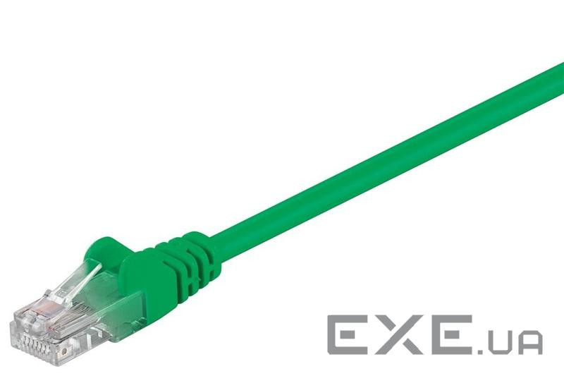 Патч-корд неекранованій RJ45 UTP5e 7.5m,patch AWG28 D=4.5mm Gold Protect,зелений (75.06.8388-10)