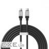 Кабель BASEUS CoolPlay Series Fast Charging Cable Type-C to Type-C 100W 2м Black (CAKW000301)