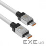 Кабель BASEUS CoolPlay Series Fast Charging Cable Type-C to Type-C 100W 2м Black (CAKW000301)