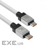 Кабель BASEUS CoolPlay Series Fast Charging Cable Type-C to Type-C 100W 2м Black (CAKW000301)