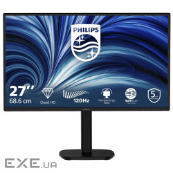 Монiтор TFT PHILIPS 27" 27B2N3500/00 IPS QHD 120Hz 350nit 2*HDMI DP Pivot MM Black
