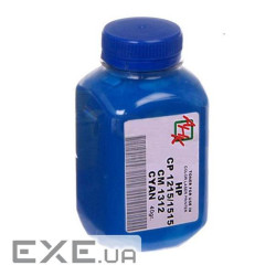 Тонер HP CLJ CP1215/CP1515/CM1312, 40г Cyan AHK (1501130)
