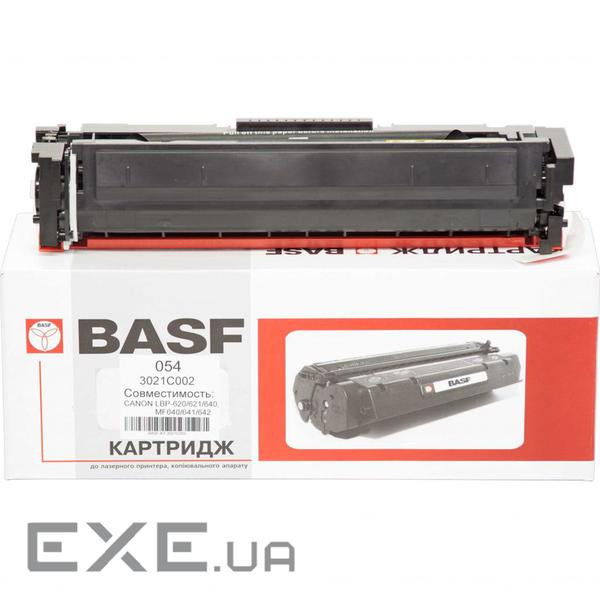 Картридж BASF Canon 054, Yellow, 3021C002 (KT-3021C002) (BASF-KT-3021C002)