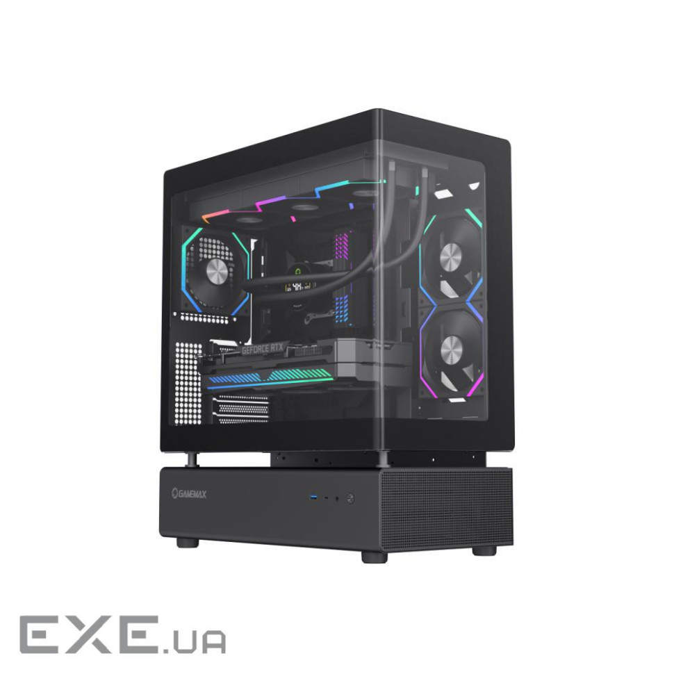 Корпус GAMEMAX N80 BK Black
