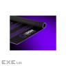 LORGAR RX1FM, Sim Racing Floor Mat Advanced, Stitched edge, 1,700X700X3 mm, Black/purple (LRG-RX1FM)