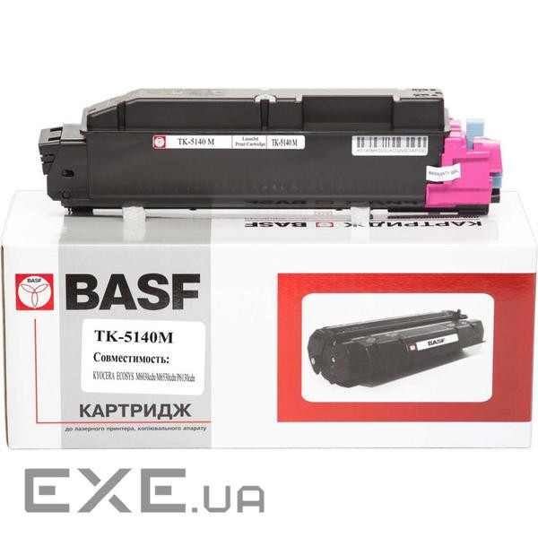 Тонер-картридж BASF Kyoсera TK-5140 Magenta, 1T02NRBNL0 (KT-TK5140M) (BASF-KT-TK5140M)
