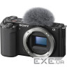 Цифровий фотоапарат Sony Alpha ZV-E10 body black (ZVE10B.CEC)