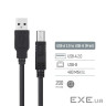 Кабель для принтера USB 2.0 AM/BM 2.0m black ColorWay (CW-CBUB072-BK)