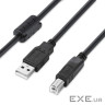 Кабель для принтера USB 2.0 AM/BM 2.0m black ColorWay (CW-CBUB072-BK)