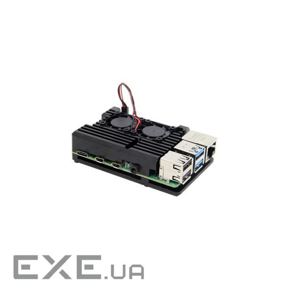 Додаткове обладнання до промислового ПК Raspberry Pi радіатор для 4B алюмінієвий 2 (RA503)