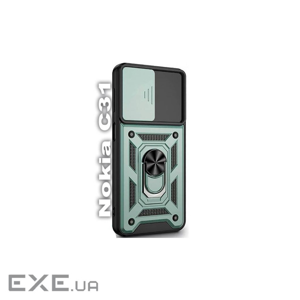 Чохол до мобільного телефона BeCover Military Nokia C31 Dark Green (709988)