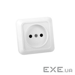 Розетка одинарная накладная ELM Simply OD-10 без заземления (41-0005)