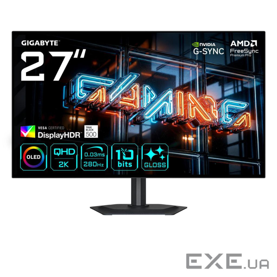 Монітор GIGABYTE MO27Q28GR EK