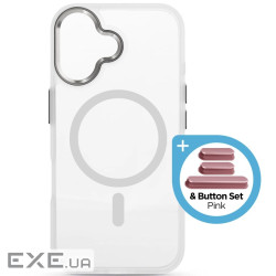 Чохол до мобільного телефона Armorstandart Unit MagCase Apple iPhone 17 Clear Silver + Pi (ARM90580)