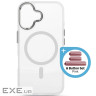 Чохол до мобільного телефона Armorstandart Unit MagCase Apple iPhone 17 Clear Silver + Pi (ARM90580)
