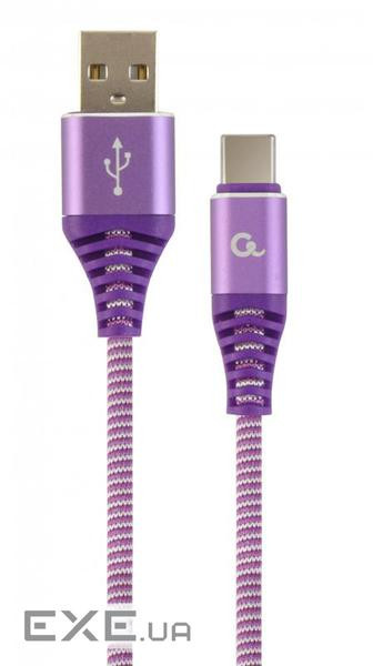 Дата кабель USB 2.0 AM to Type-C 1.0m Cablexpert (CC-USB2B-AMCM-1M-PW)