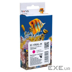 Картридж Barva HP 178XL (CB319HE/CB324HE) 950c, Magenta (IC-178XL-M)