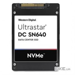 HGST Solid State Drive 0TS1953 1.6TB ULTRASTAR DC SN640 2.5" U.2 7MM PCI Express TLC 2DW/D BICS4 Bar