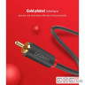 Кабель мультимедійний 2xRCA M to 2xRCA M 1.0m AV104 black Ugreen (30747)