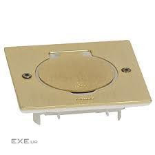 Розетка Legrand для підлоги кругла MOSAIC бронзова(089711) (089711)