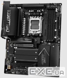 Mатеринська плата sAM5 AMD X870 4xDDR5 HDMI/2xUSB4 4xM.2 2.5GbE LAN ATX ASROC (X870 CHALLENGER WIFI)