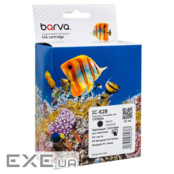 Картридж Barva HP 82 (CH565A) 3200 арк, black (IC-82B)