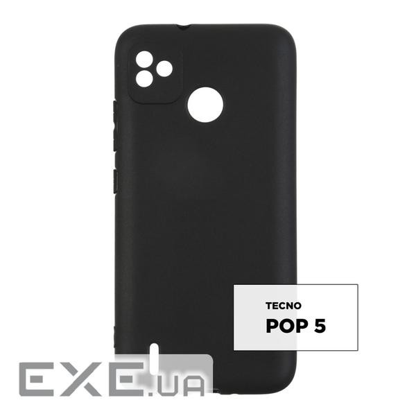 Чохол для моб. телефону Armorstandart Matte Slim Fit TECNO POP 5 Camera Cover Black (ARM64733)