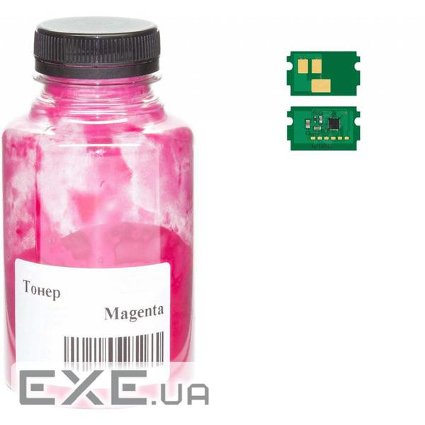 Тонер Kyocera TK-5240, 90г Magenta +chip AHK (3203562)