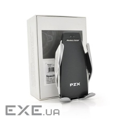 Бездротовий зарядний пристрій для автомобіля PZX WX05, Black, Box PZX WX05, Black, Box