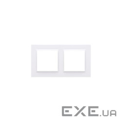 Рамка Simon 2x, біла (CR2/11)