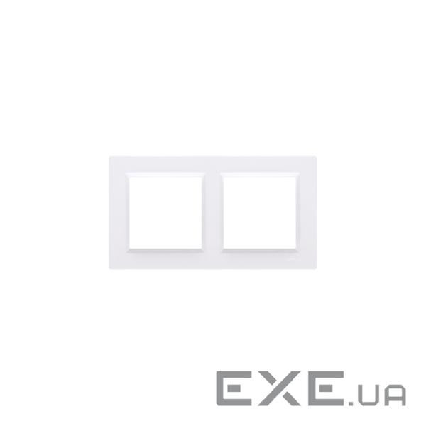 Рамка Simon 2x, біла (CR2/11)