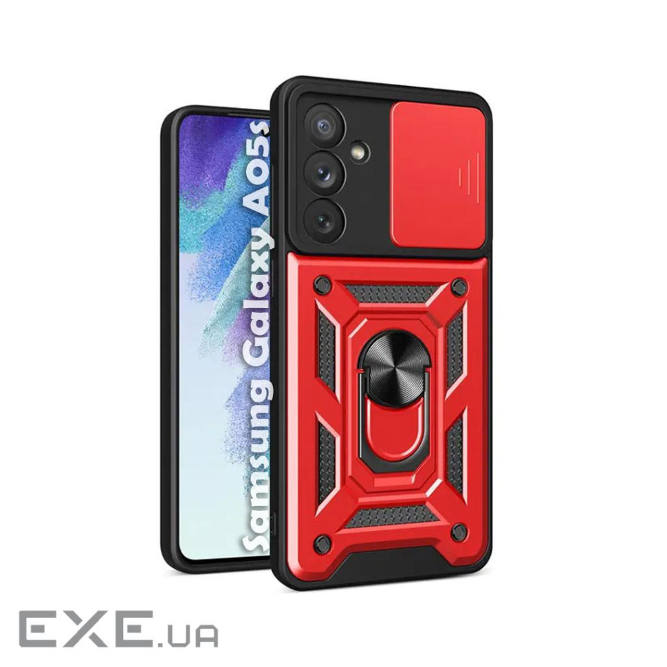 Чохол до мобільного телефона BeCover Military Samsung Galaxy A05s SM-A057 Red (710552)