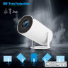 Проектор H96MAX HY300A , LED, LCD, HD, 100 AL,16:9, Android 9.0, HDMI, WiFi, Bluetooth, білий