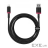 Кабель Baseus Dura Series Fast Charging Lightning 2.4A (1m) red/black (P10377801U01-01)