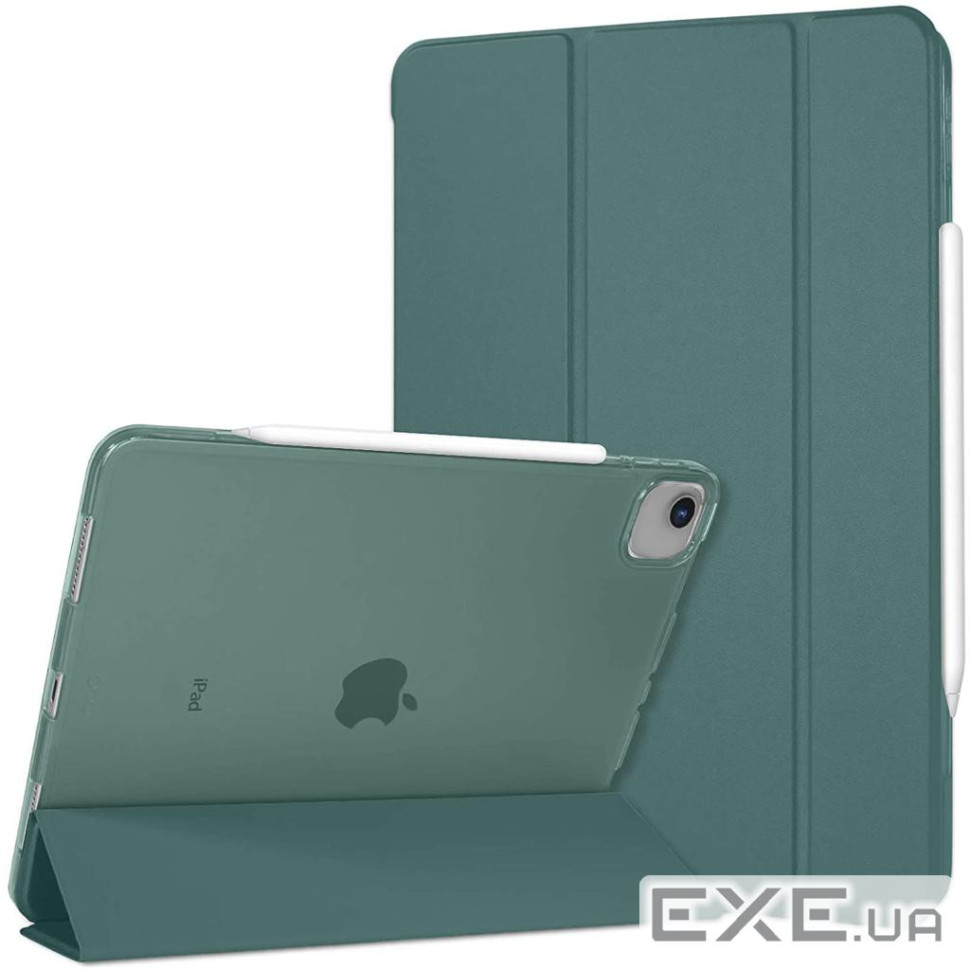 Чохол до планшета BeCover Tri Fold Hard Apple iPad Air 13" M4 2026 Dark Green (715334)